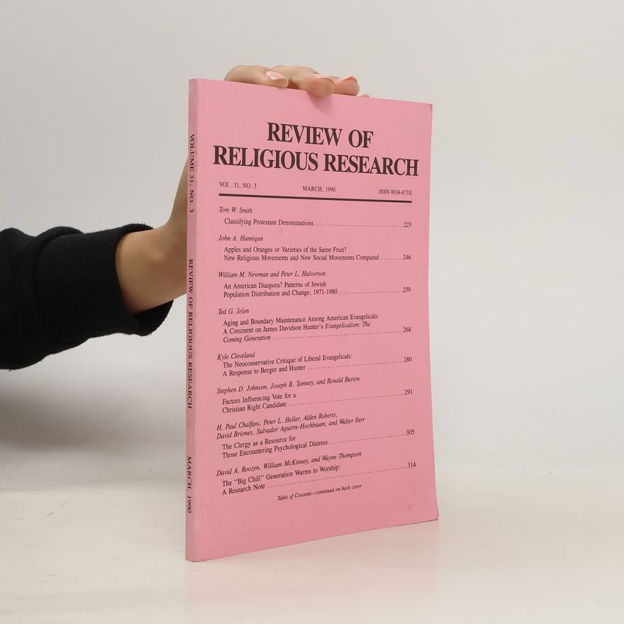 Various authors Review of Religious Research 3