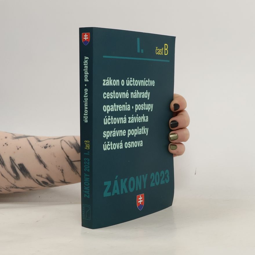 Kolektiv autorů Zákony I-B/2023 – účtovné zákony