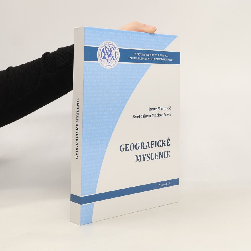 Kvetoslava Matlovičová Geografické myslenie