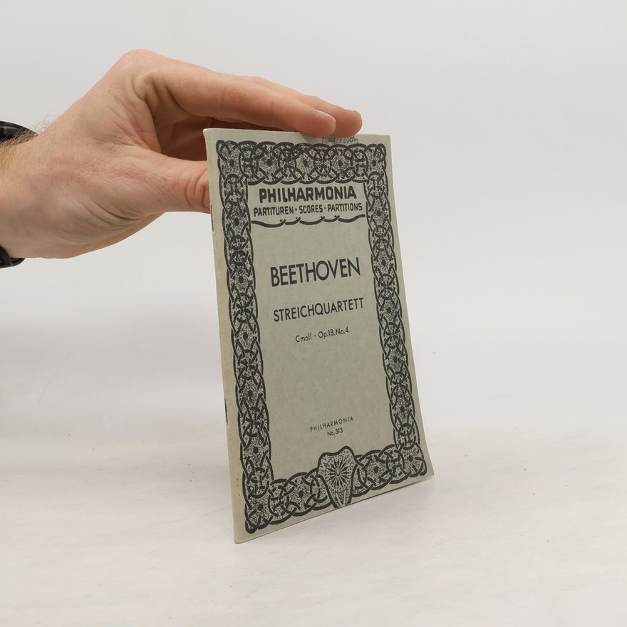 Ludwig van Beethoven Beethoven. Streichquartett. C moll