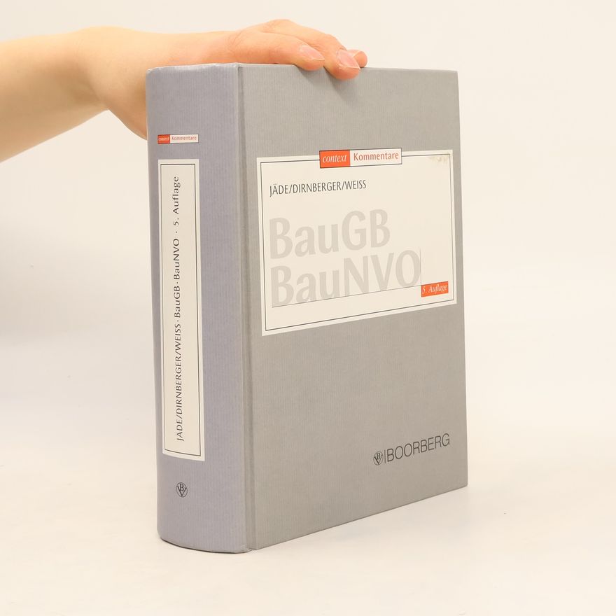 Henning Jäde Context Kommentare - 5: BauGB BauNVO