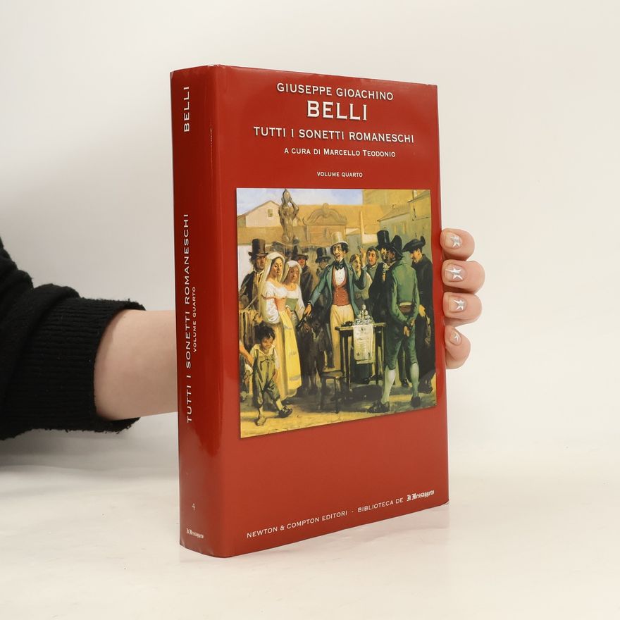 Marcello Teodonio Tutti i sonetti romaneschi. Volume quarto