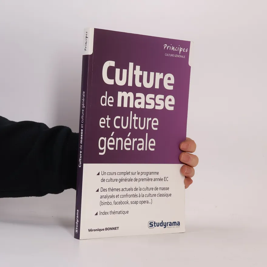 Culture de masse et culture générale | Véronique Bonnet | French | Book