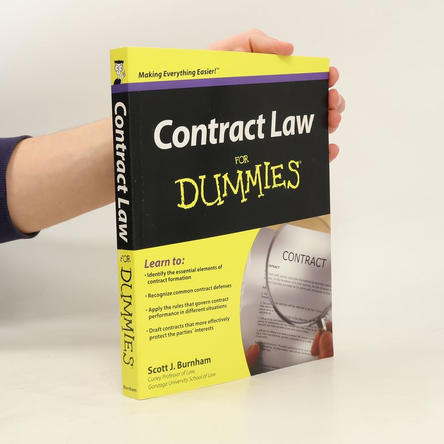 Scott J. Burnham Contract Law for Dummies