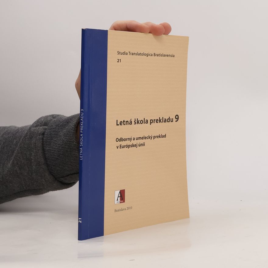 Collectif d'auteurs Letná škola prekladu 9