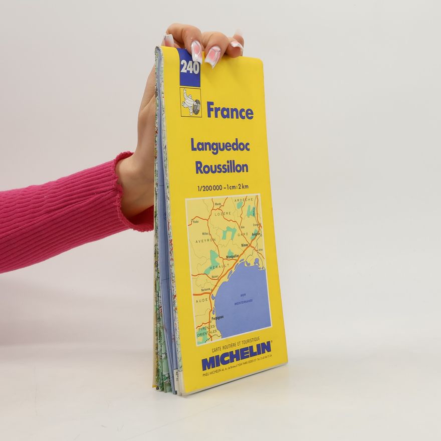 Pneu Michelin Michelin Languedoc/Roussillon, France Map No. 240