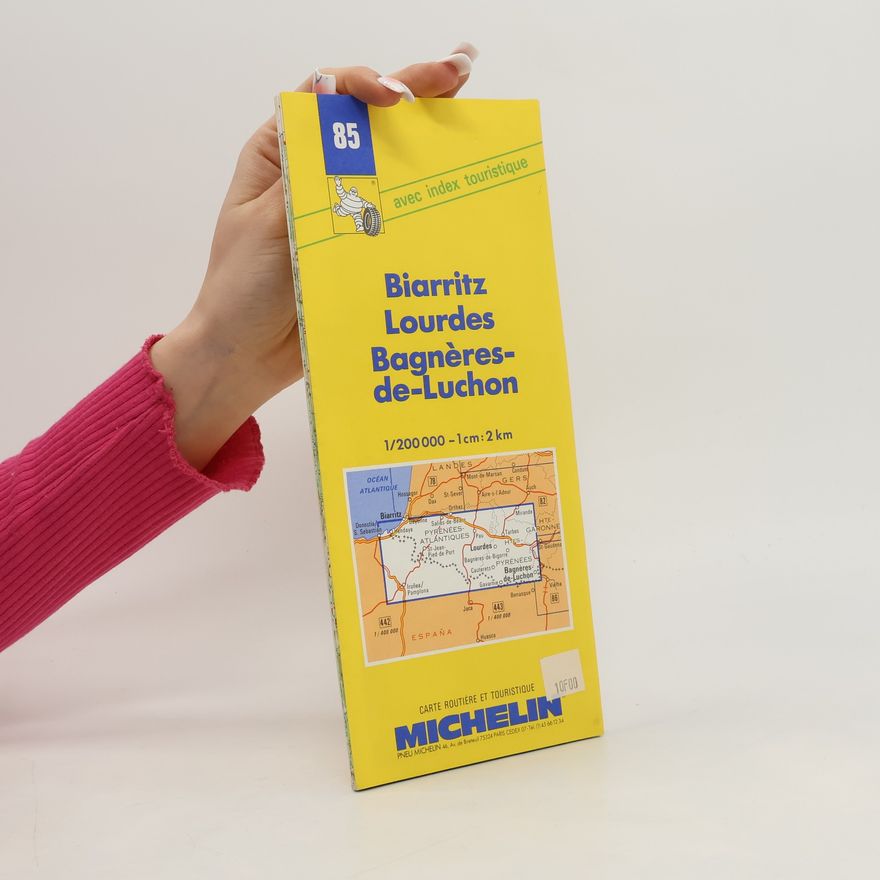 Michelin Michelin France Biarritz/Lourdes/Bagnères-de-Luchon Map No. 85