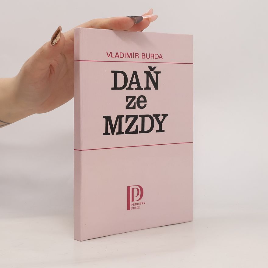 Vladimír Burda Daň ze mzdy