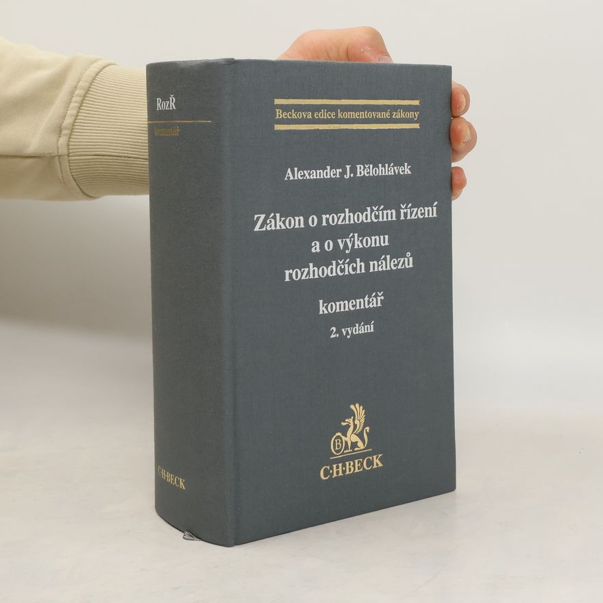 Collectif d'auteurs Zákon o rozhodčím řízení a o výkonu rozhodčích nálezů