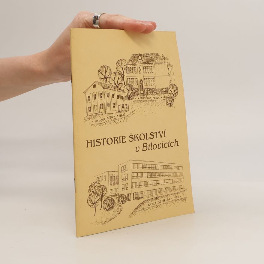 Collectif d'auteurs Historie školství v Bílovicích