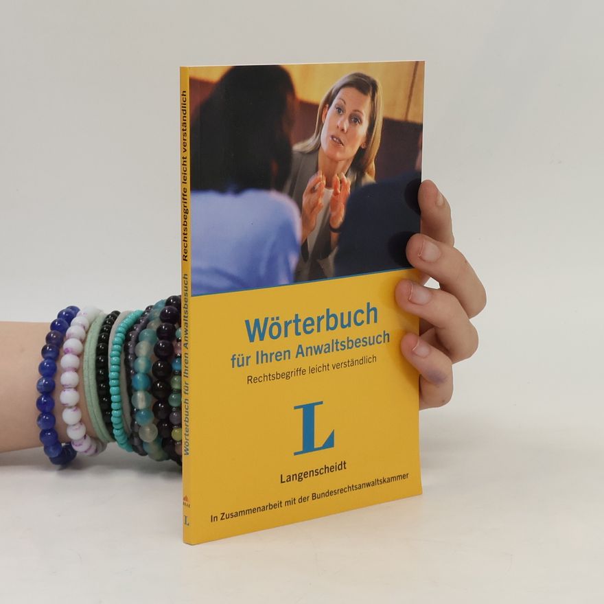 Autorenkollektiv Langenscheidt Wörterbuch für Ihren Anwaltsbesuch