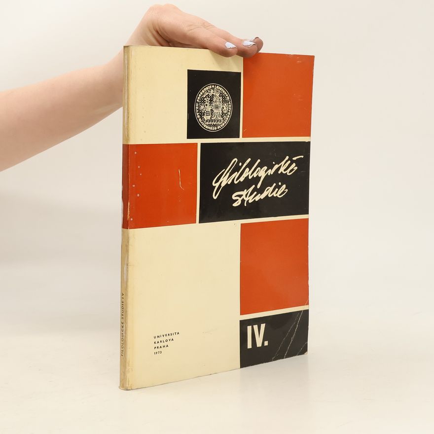 AA.VV. Filologické studie IV