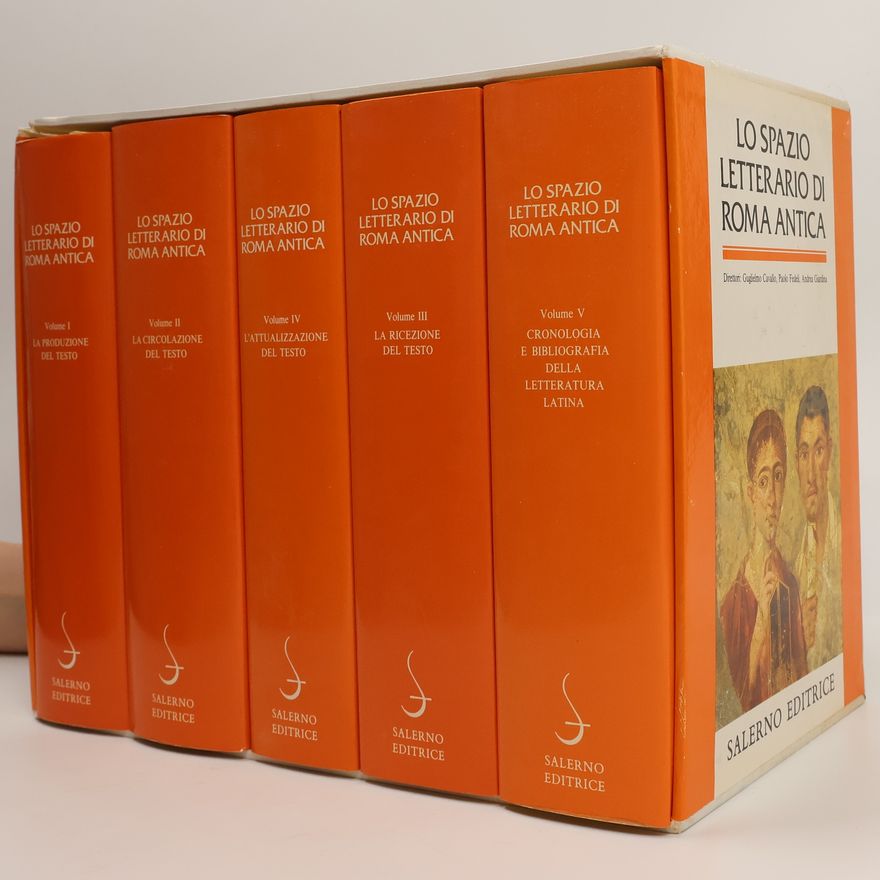 Guglielmo Cavallo Lo spazio letterario di Roma antica I.-V.