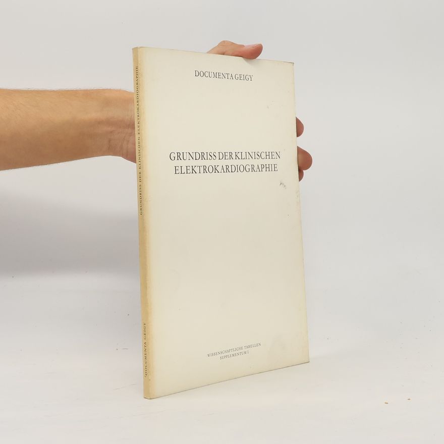 Various authors Grundriss Der Klinischen Elektrokardiographie