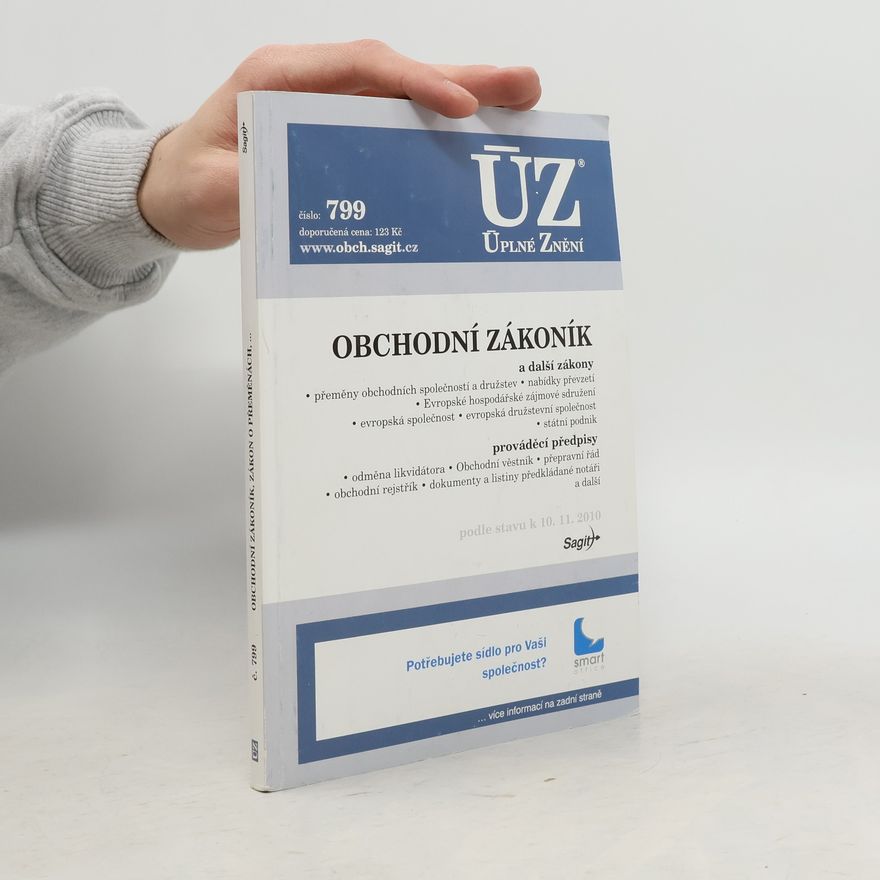 Kolektiv autorů Obchodní zákoník č.799