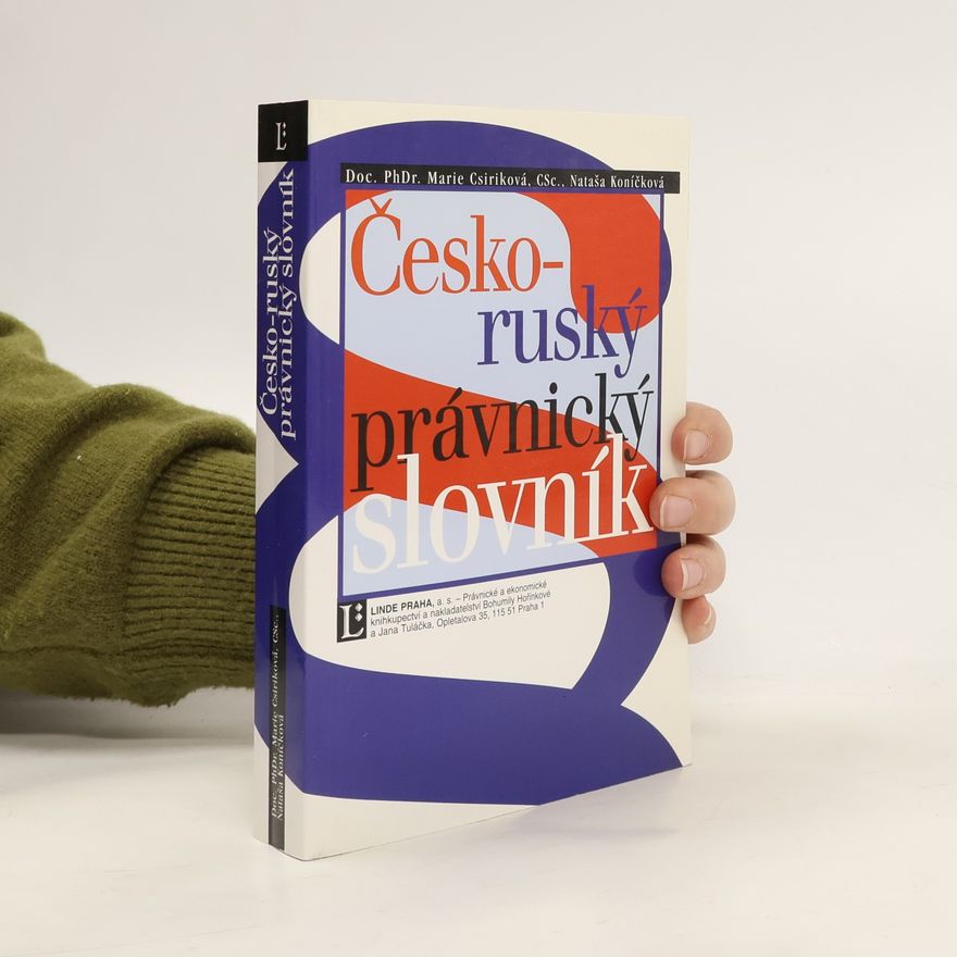 Marie Csiriková Česko-ruský právnický slovník