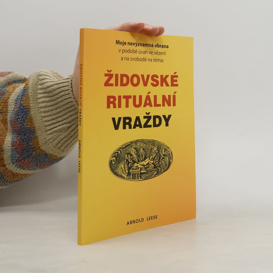 Arnold Leese Židovské rituální vraždy