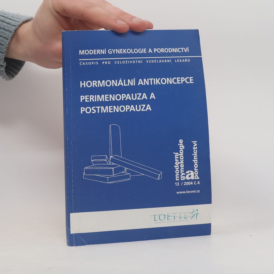 Zuzana Čepická Líbalová Hormonální antikoncepce perimenopauza a postmenopauza