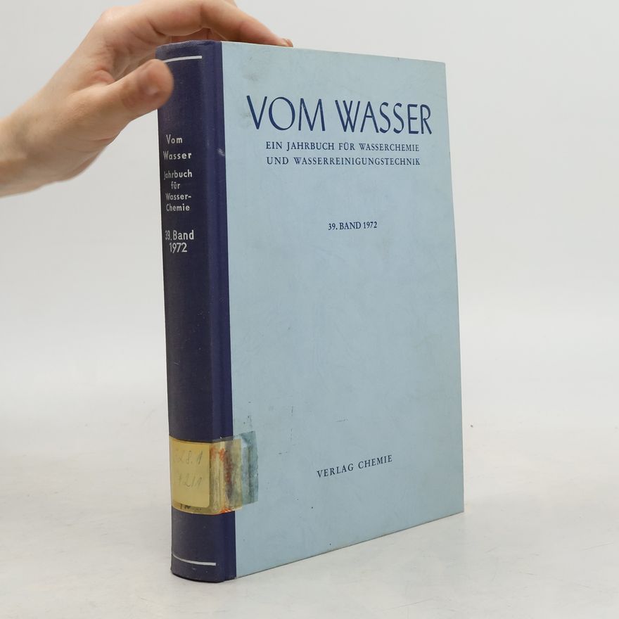 Autorenkollektiv Vom Wasser 39/1972
