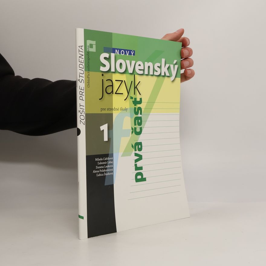 Collectif d'auteurs Slovenský jazyk 1.