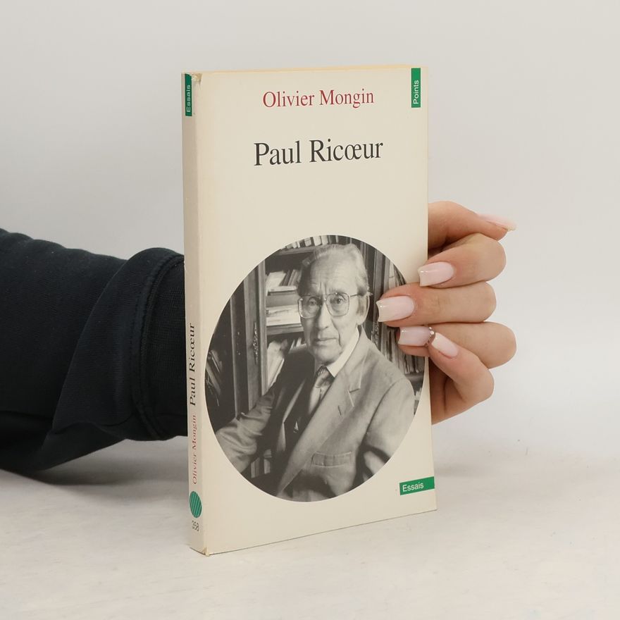 Olivier Mongin Paul Ricoeur