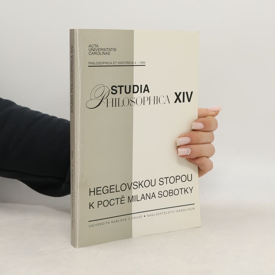 Milan Znoj Hegelovskou stopou