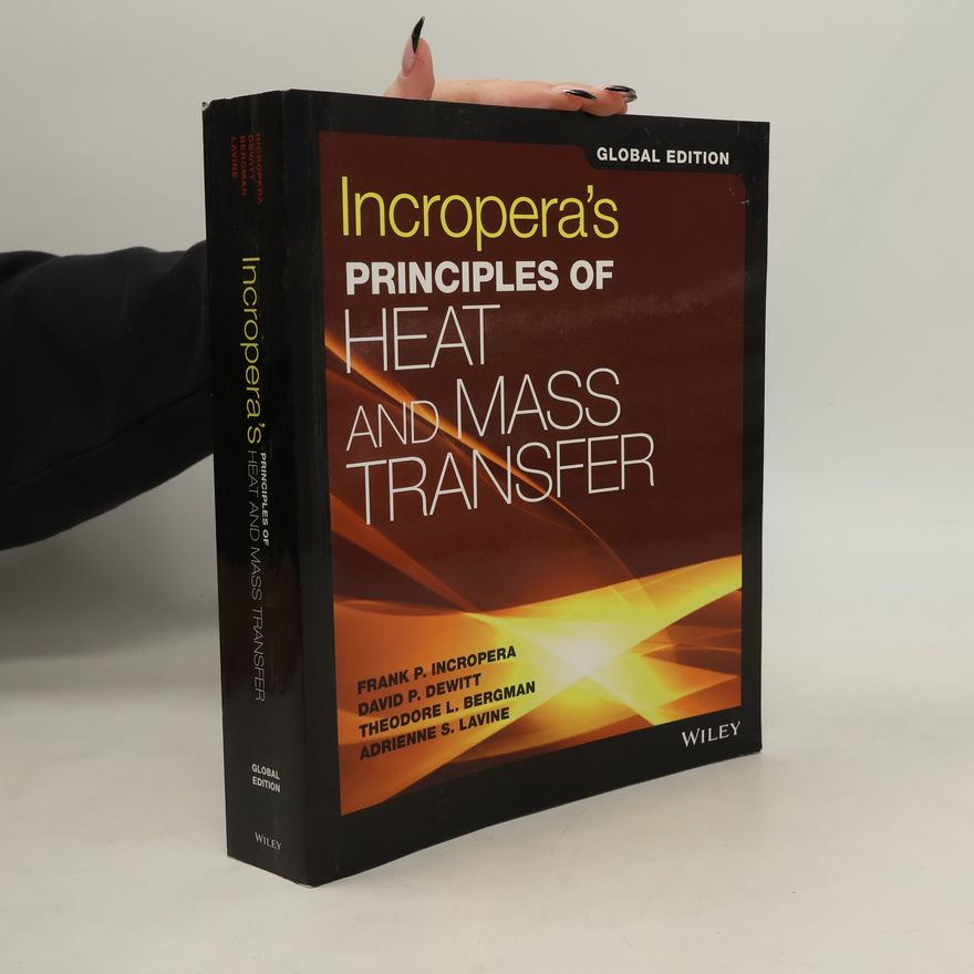 Autorenkollektiv Incropera's Principles of Heat and Mass Transfer