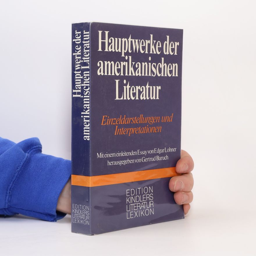 Gertrud Baruch Hauptwerke der amerikanischen Literatur