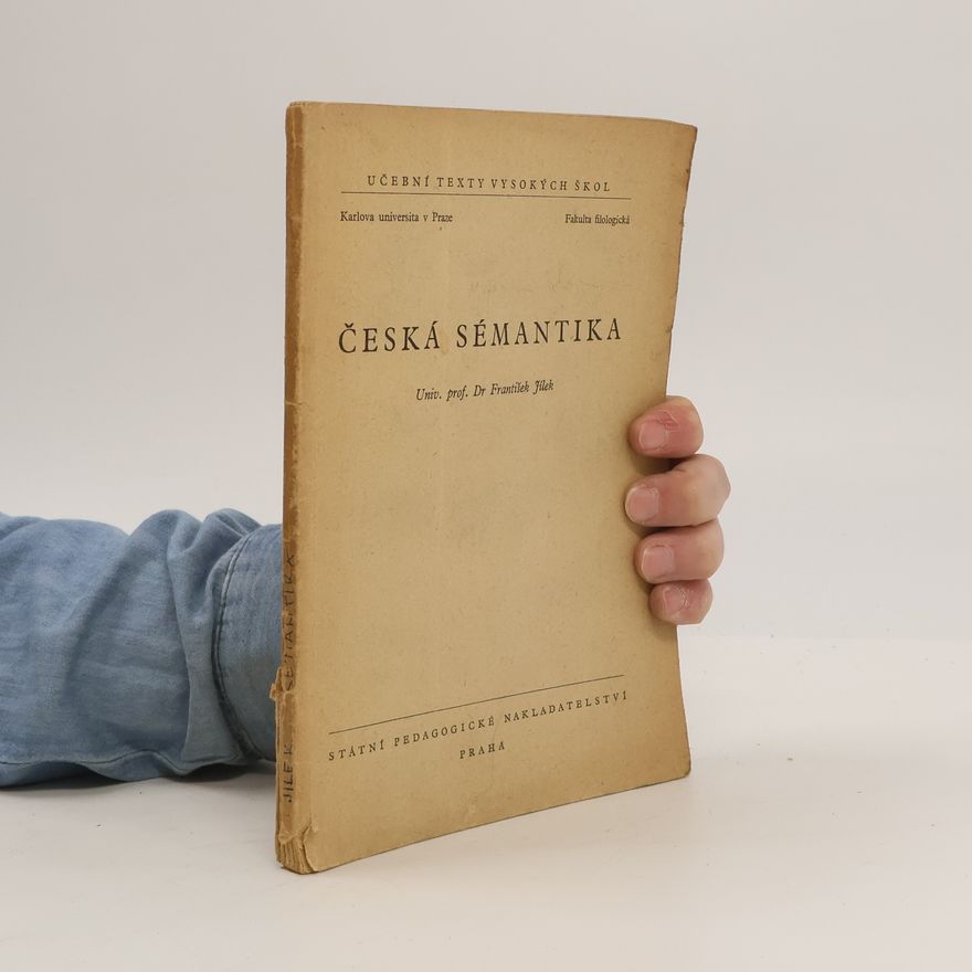 František Jílek Česká sémantika