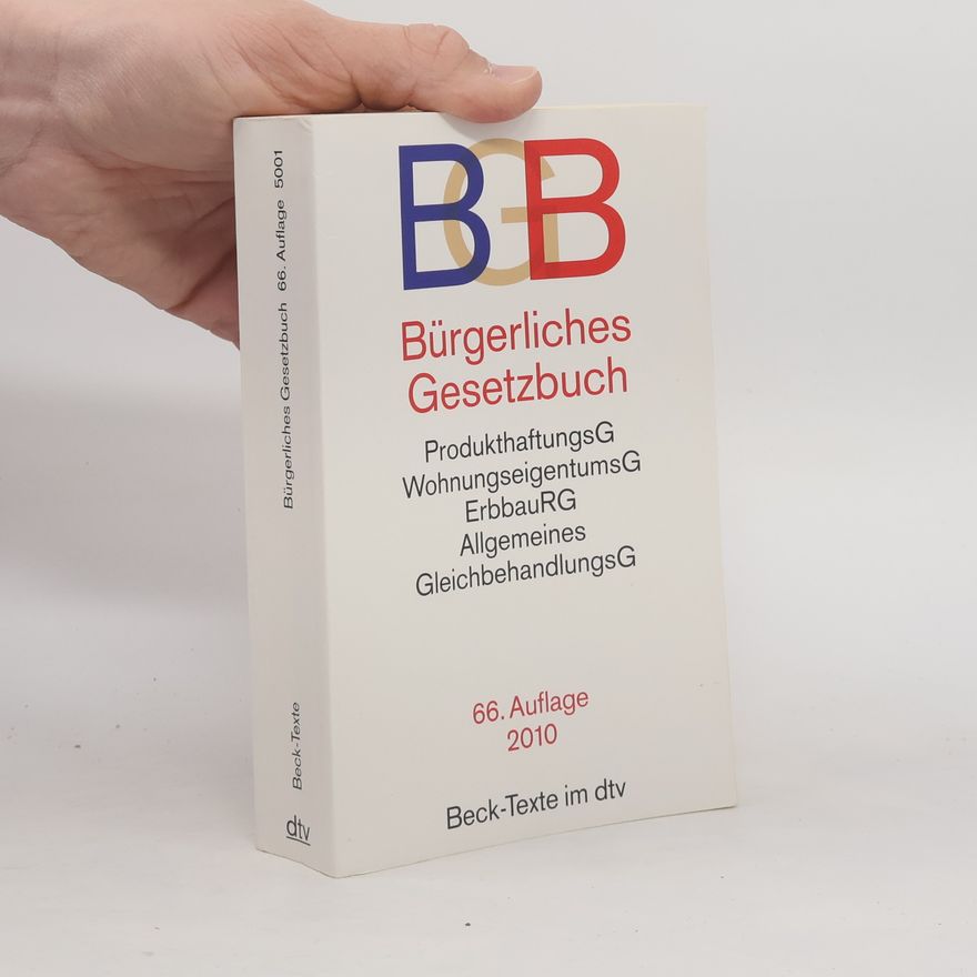 Autorenkollektiv Bürgerliches Gesetzbuch