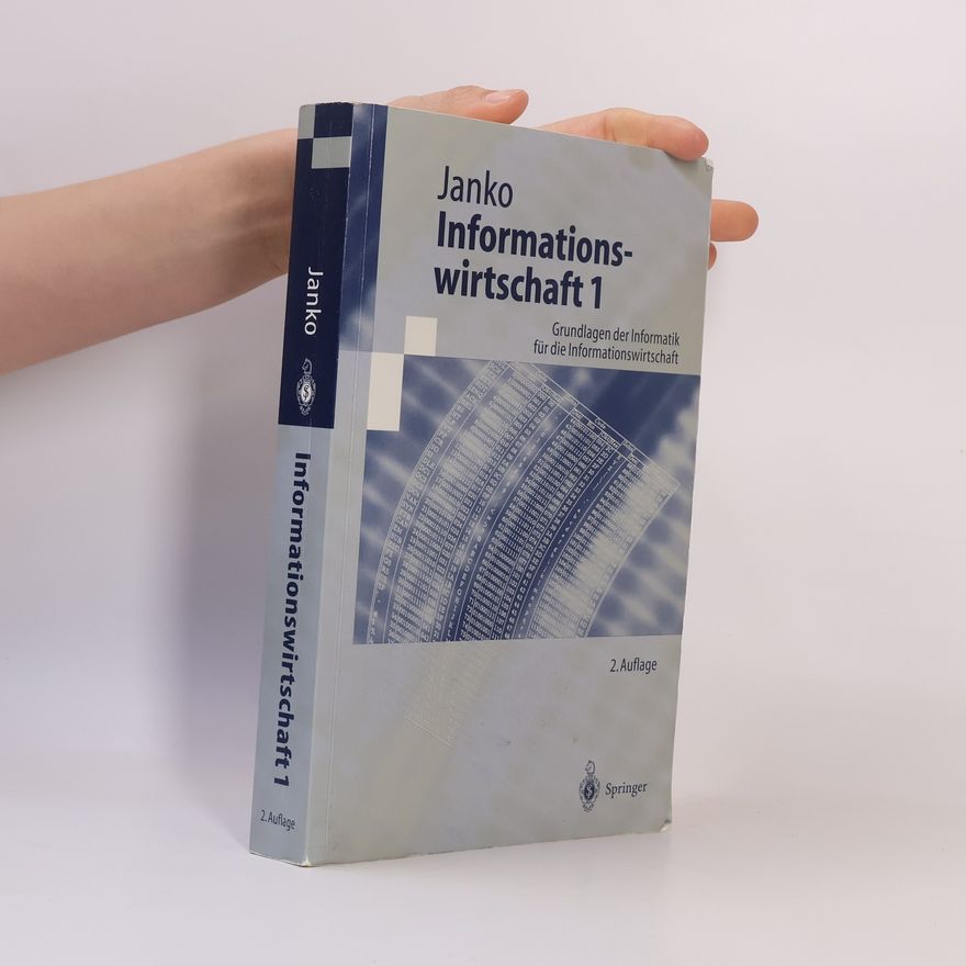 Wolfgang Janko Informationswirtschaft 1