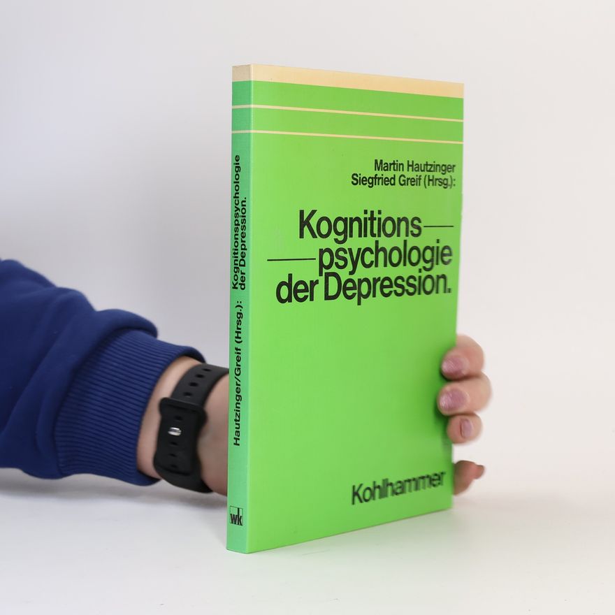 Siegfried Greif Kognitionspsychologie der Depression