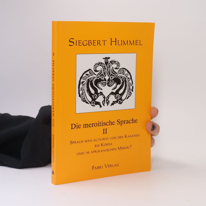Siegbert Hummel Die meroitische Sprache
