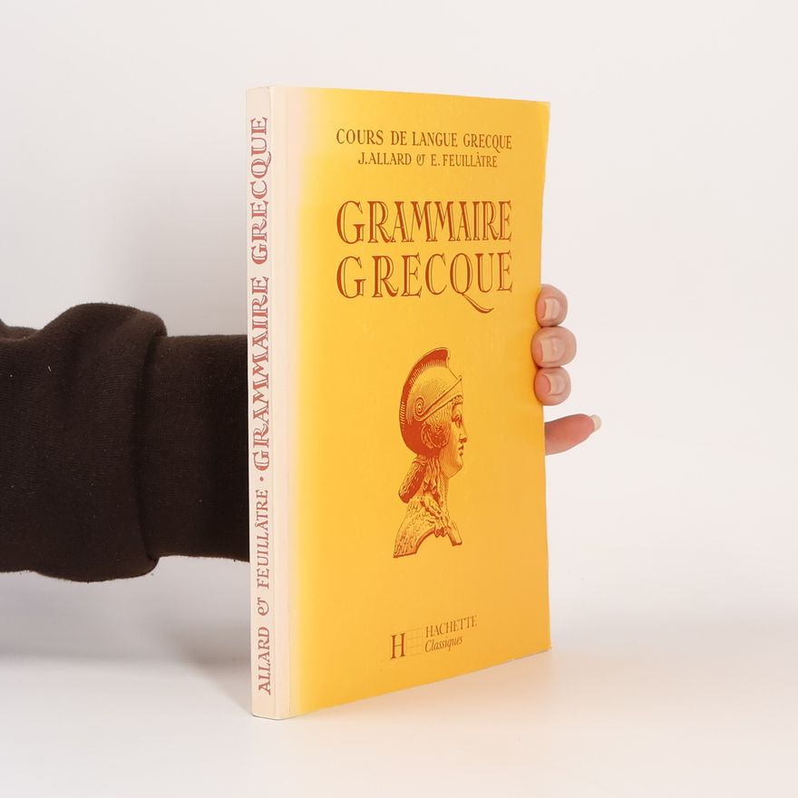 Emile Feuillâtre Cours de langue grecque
