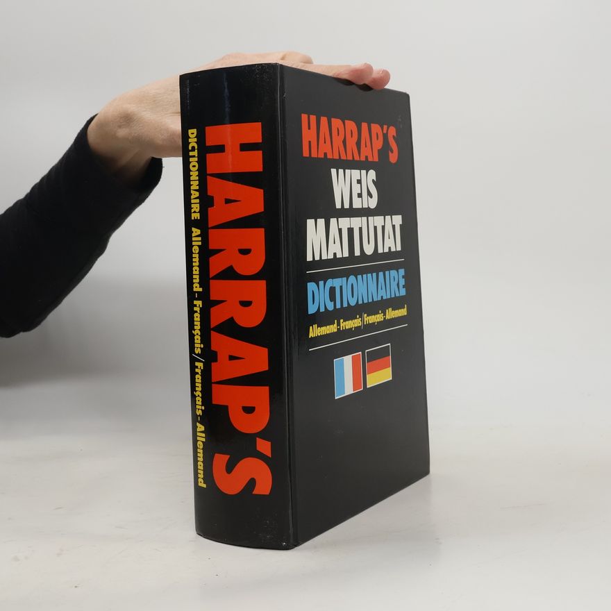 Erich Weiss Harrap's dictionnaire allemand-français