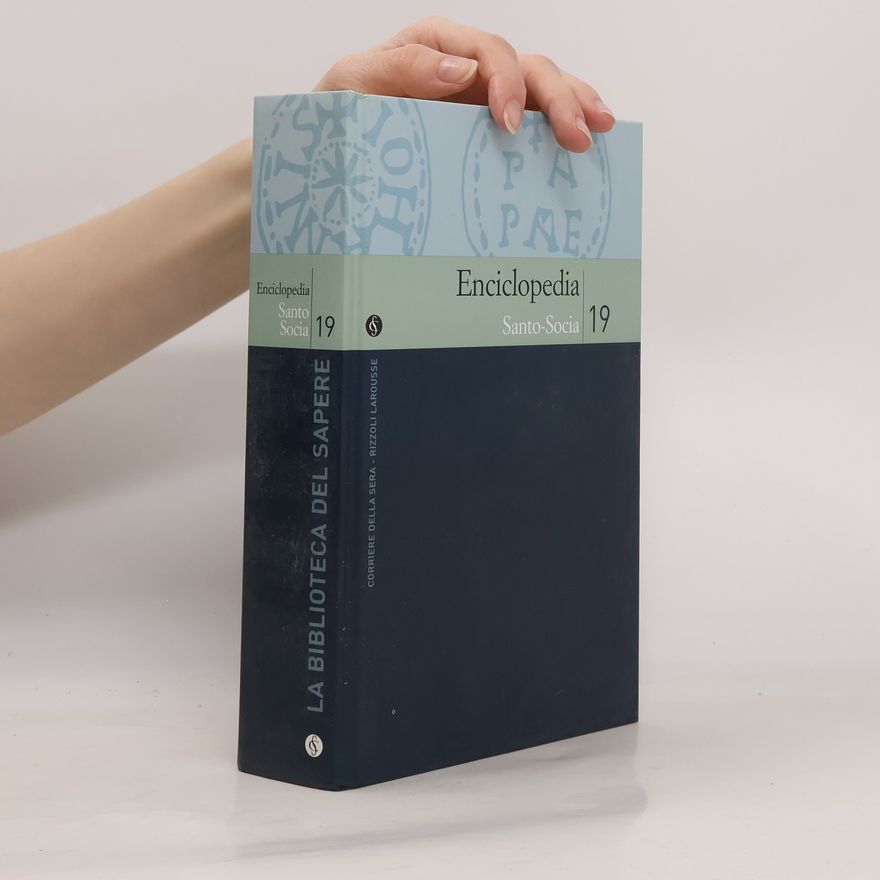 Autorenkollektiv La Biblioteca del Sapere. Enciclopedia 19 Santo-Socia