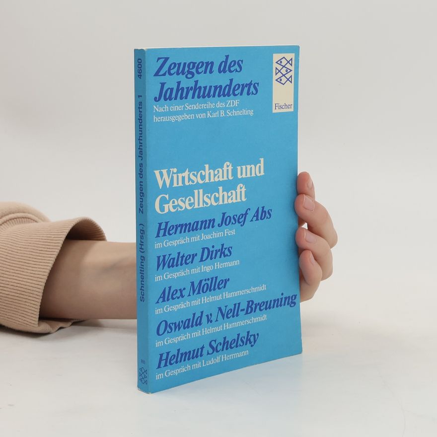 Hermann Josef Abs Zeugen des Jahrhunderts