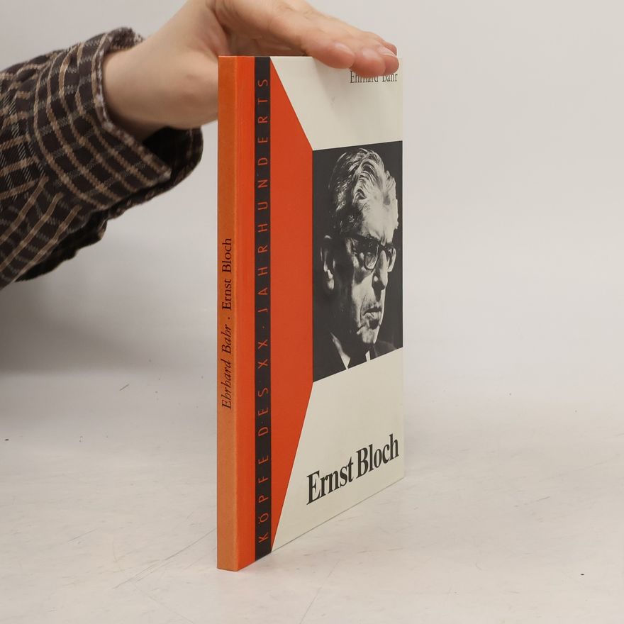 Ehrhard Bahr Ernst Bloch