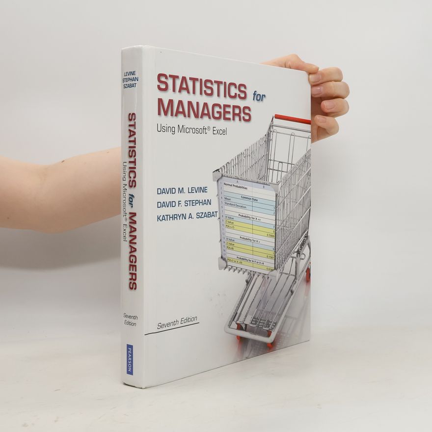 David Levine Statistics for Managers Using Microsoft Excel