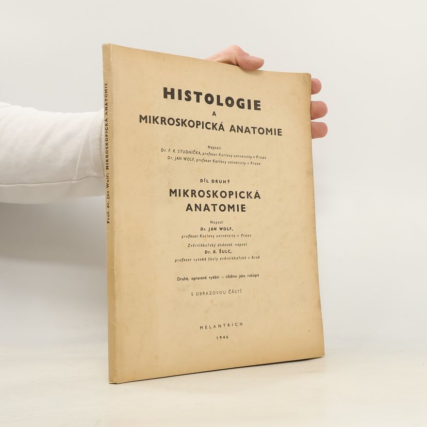 AA.VV. Histologie a mikroskopická anatomie II.