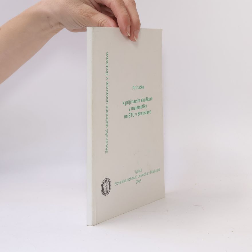 Ružena Pekárková Príručka k prijímacím skúškam z matematiky na STU v Bratislave