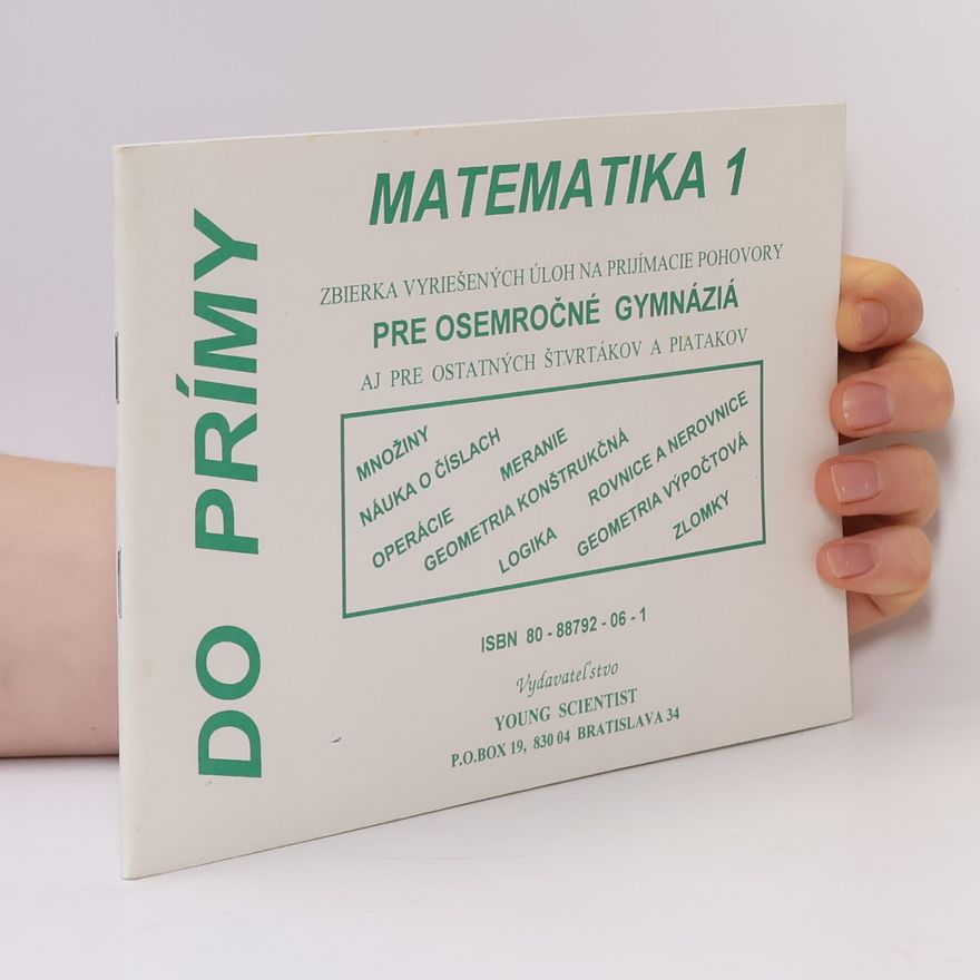 Iveta Olejárová Do Prímy - 1: Matematika 1
