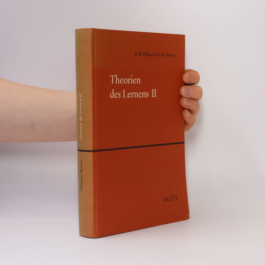Ernest R. Hilgard Theorien des Lernens
