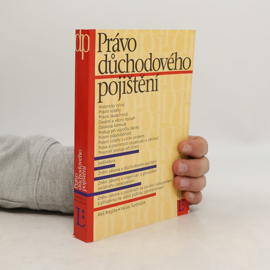 Václav Šantrůček Právo důchodového pojištění