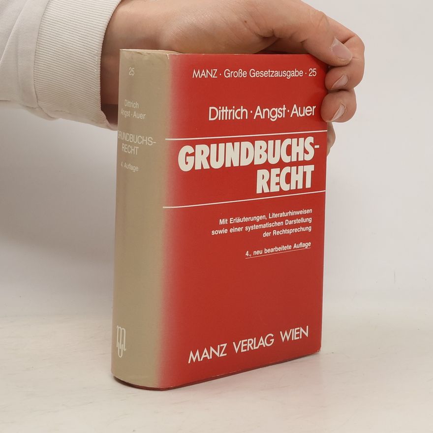 Günter Auer Grundbuchsrecht