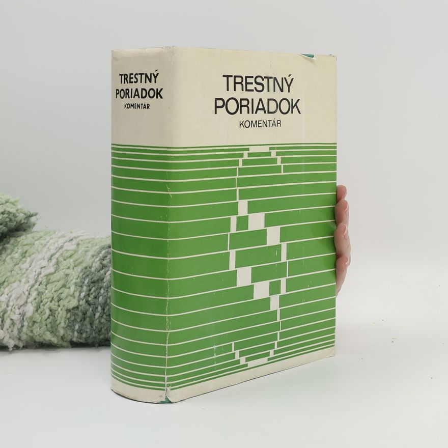 Antonín Růžek Trestný poriadok