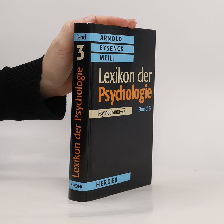 Wilhelm Arnold Lexikon der Psychologie 3