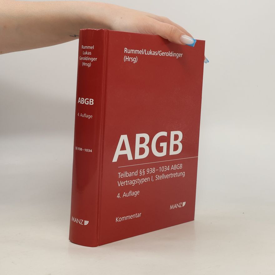 Geroldinger Kommentar zum Allgemeinen Bürgerlichen Gesetzbuch ABGB