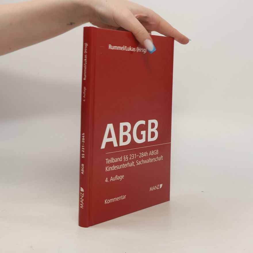 Johannes Stabentheiner Kommentar zum Allgemeinen bürgerlichen Gesetzbuch