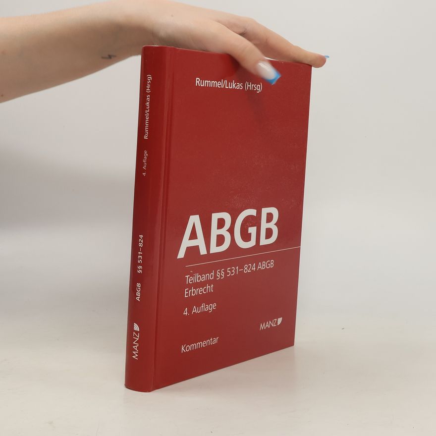 Meinhard Lukas Kommentar zum Allgemeinen Bürgerlichen Gesetzbuch